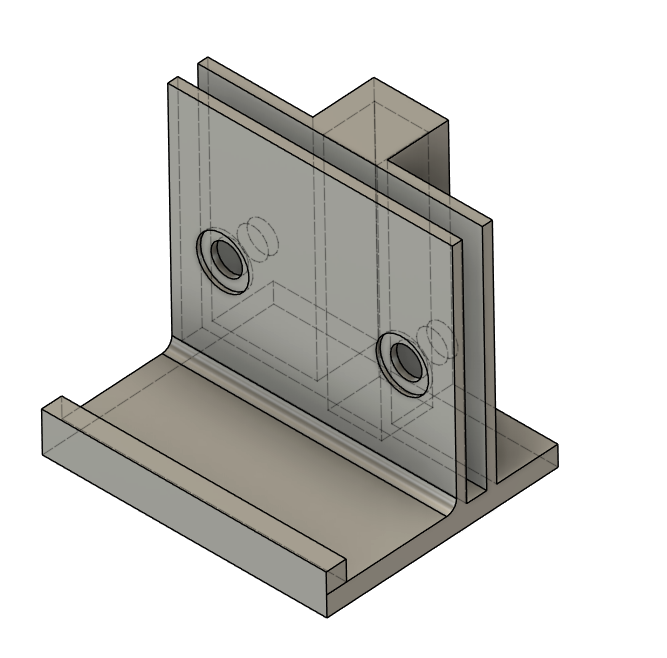 File view of part B of a lyre